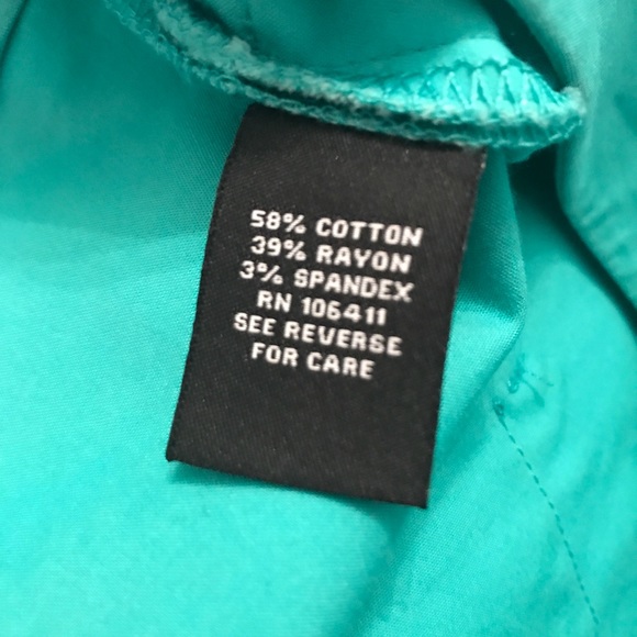 Teal Pencil Skirt - Picture 3 of 5